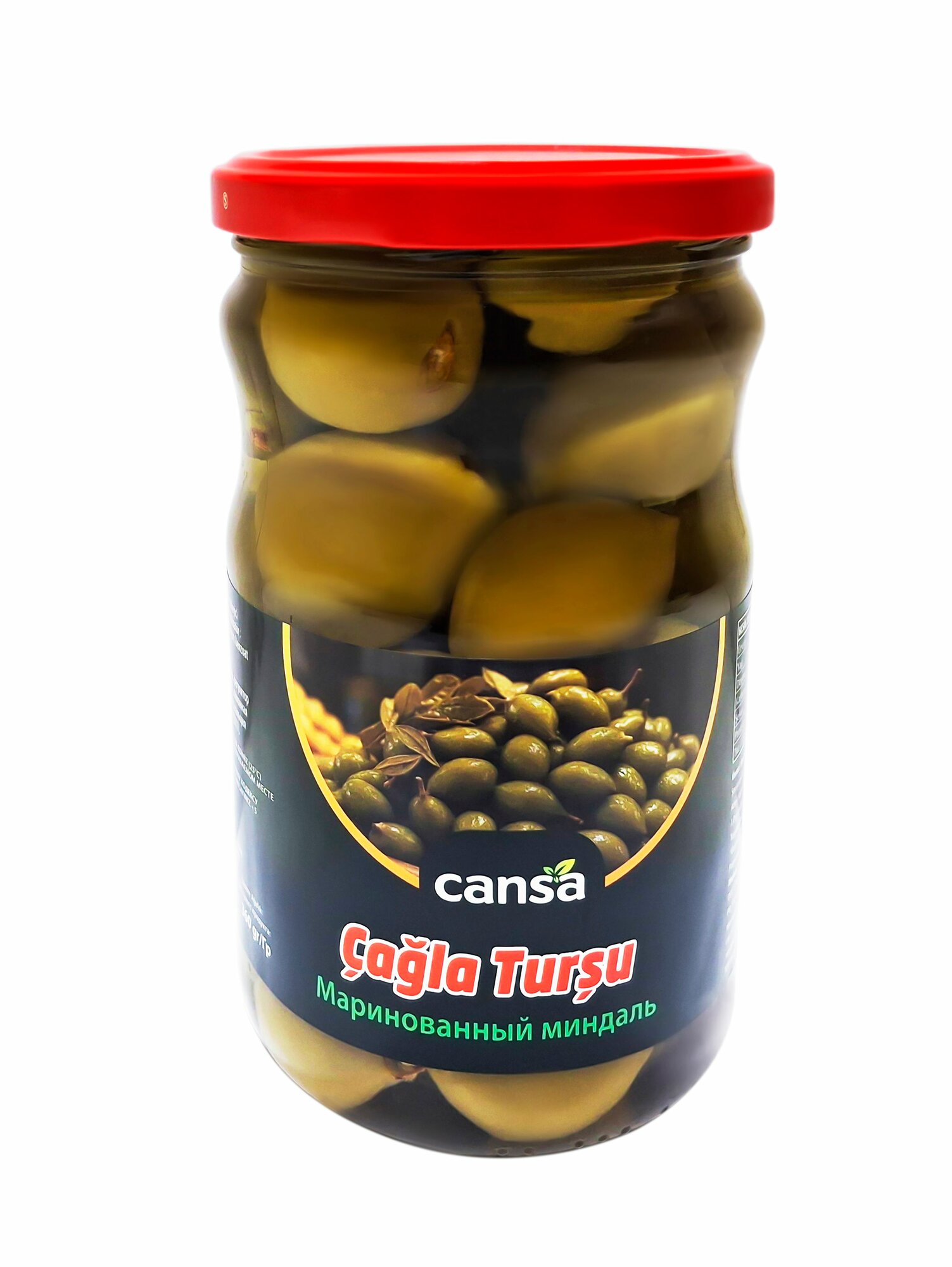 Миндаль зеленый маринованный 