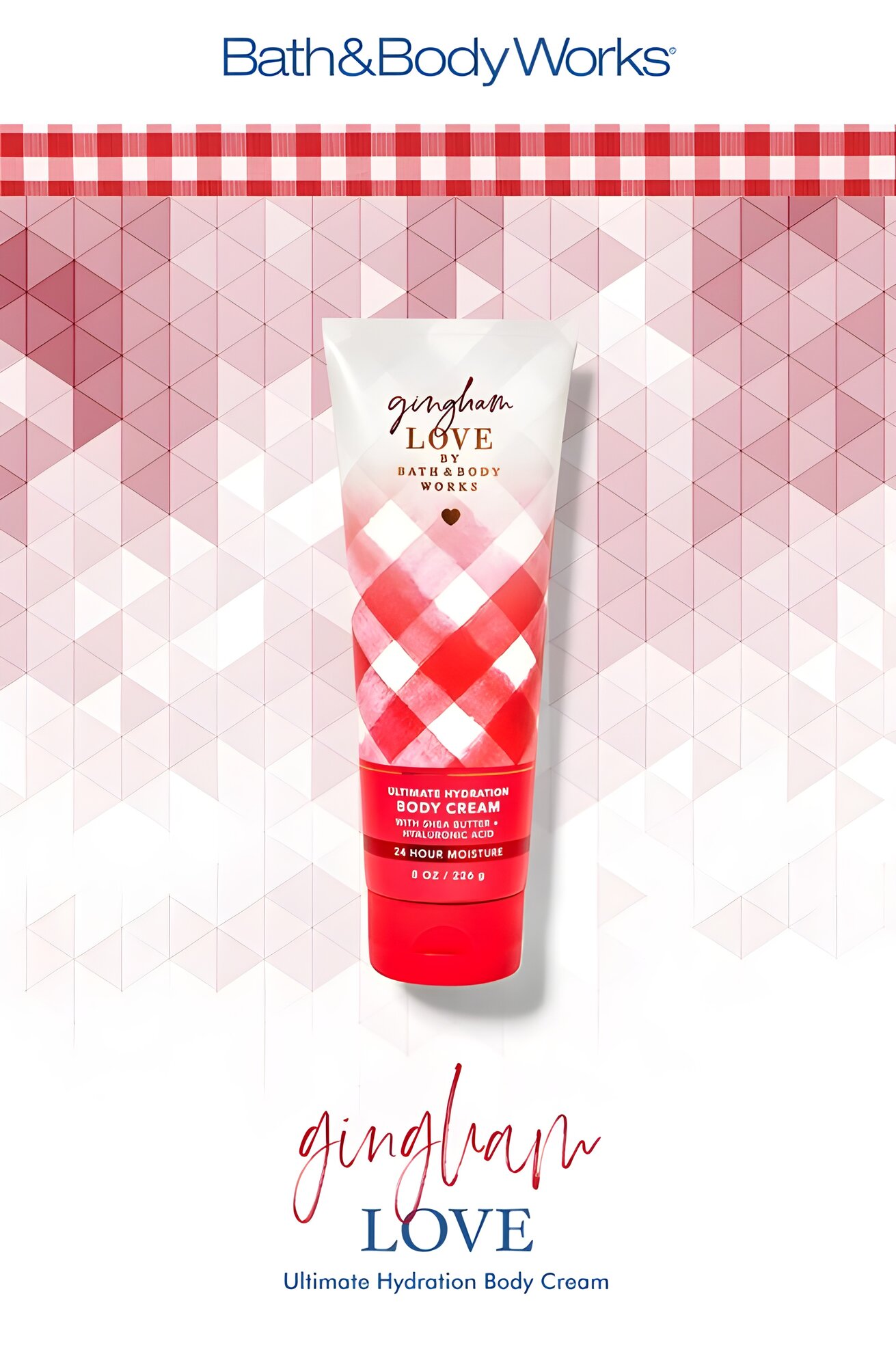 Крем для тела Bath & Body Works Gingham Love(226 g.) Ultimate Hydration Body Cream