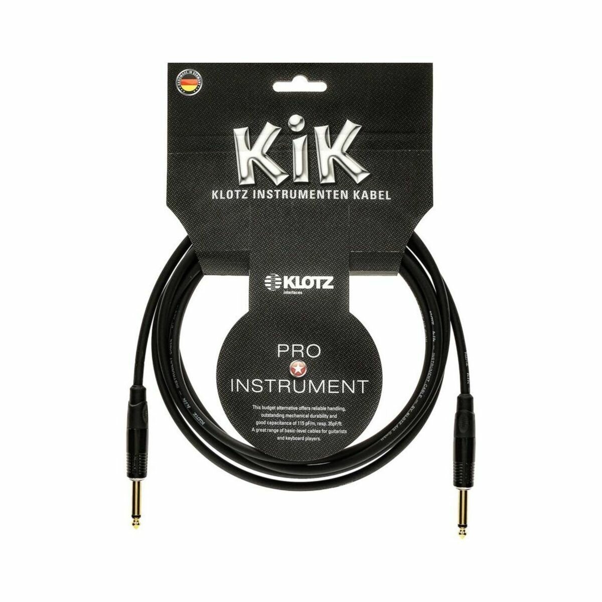 Klotz KIKG3.0PP1 Инструментальный кабель