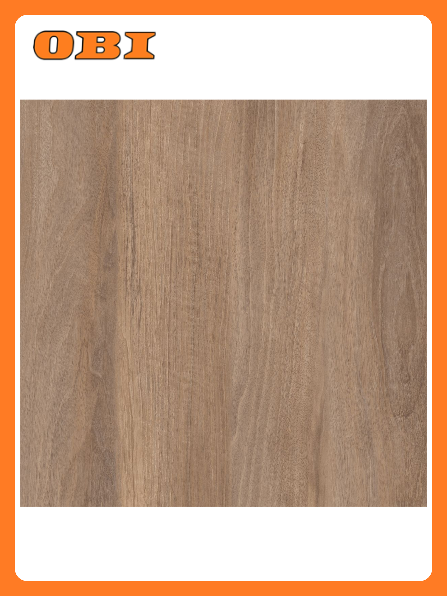 Панель МДФ Classic STELLA коричневая матовая 2700x200x6 мм