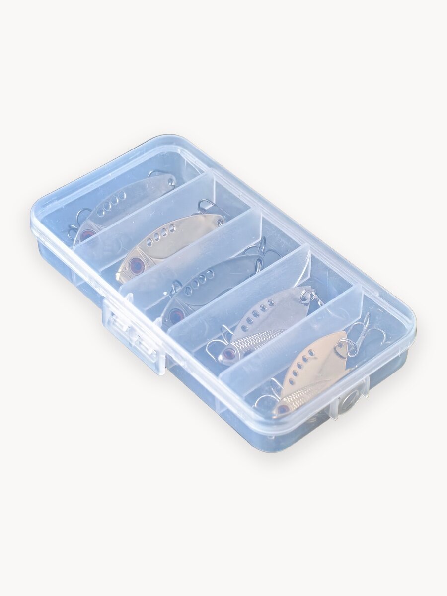 Зимняя блесна цикада для ловли в отвес 5шт 11г