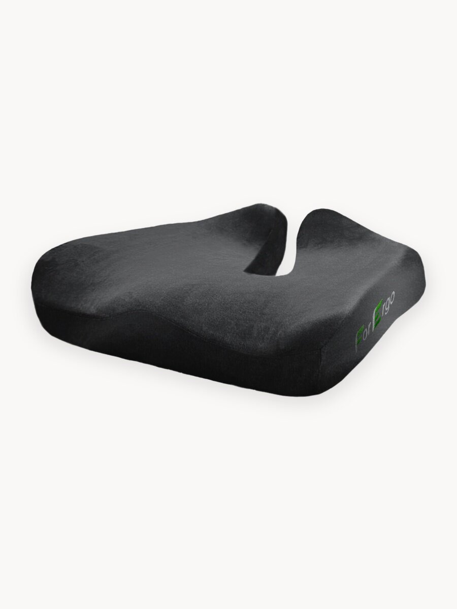 Подушка для сидения на стул "Контур" с эффектом памяти, для копчика, на кресло компьютерное