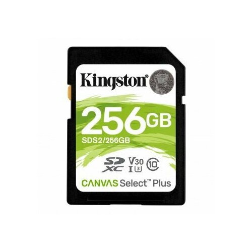 Карта памяти Kingston SDXC 256Gb Class10 Canvas Select Plus w/o adapter флеш карта microsdxc 256gb kingston sdcs2 256gbsp canvas select plus w o adapter