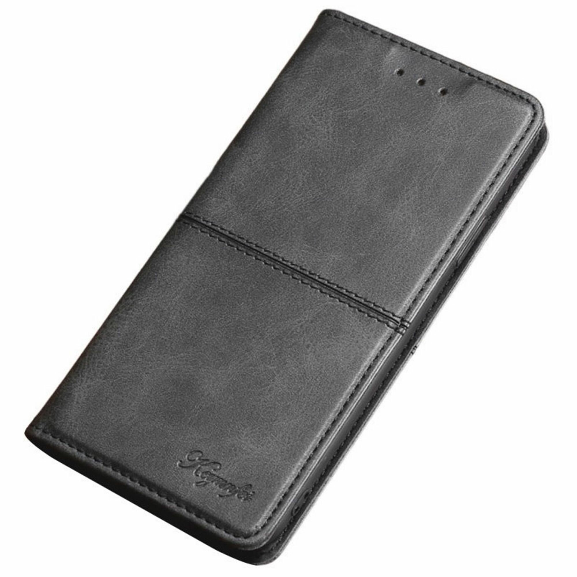 Чехол книжка elitcase для Honor 90 Lite / Хонор 90 Лайт (Черная) — фото 1