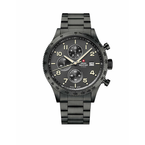 Наручные часы SWISS MILITARY BY CHRONO Часы Swiss Military SM34084.04, серый