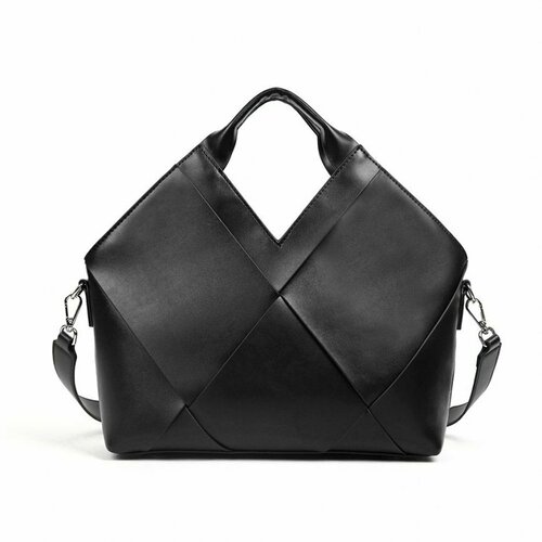 Сумка тоут MIRONPAN фактура плетеная черный 8800₽