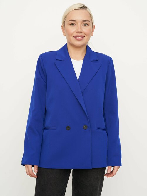 Пиджак DAZZLE STYLE, размер 46, синий