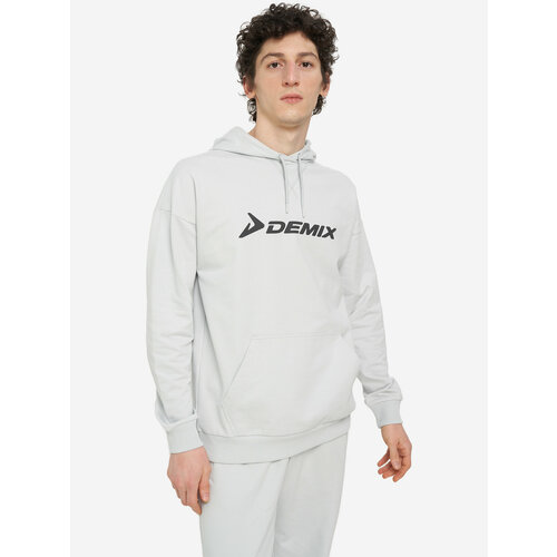 фото Худи demix, размер 54, серый