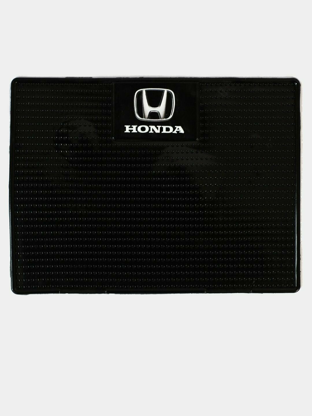 Коврик на панель автомобиля липкий противоскользящий с логотипом для HONDA / Коврик-липучка на панель автомобиля с логотипом HONDA