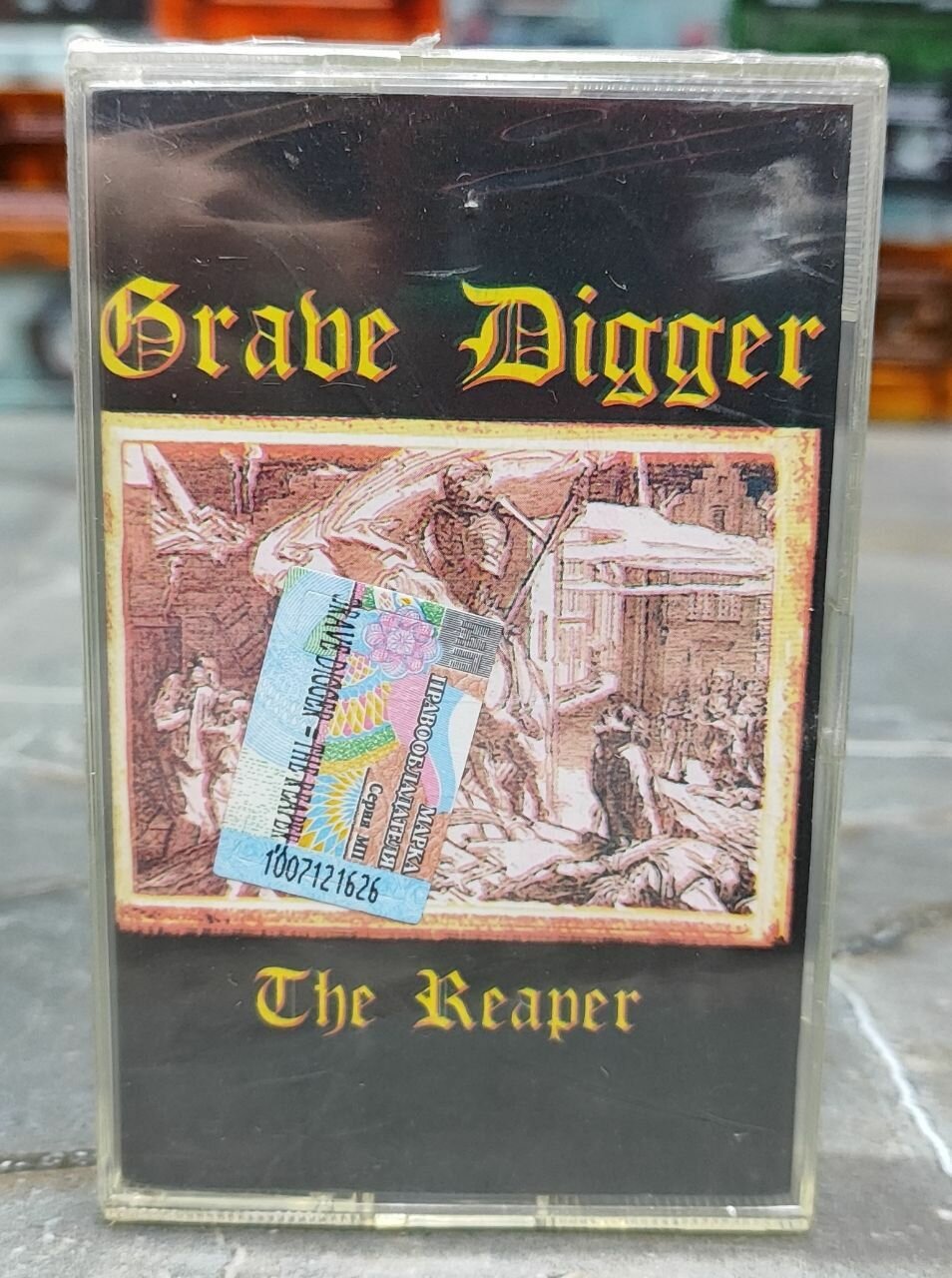 Grave Digger The Reaper, 2002, (кассета, аудиокассета) (МС), оригинал