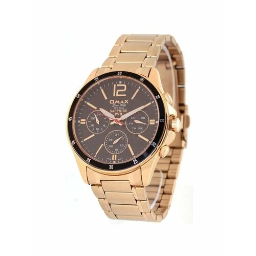 фото Наручные часы omax 83422, черный, золотой