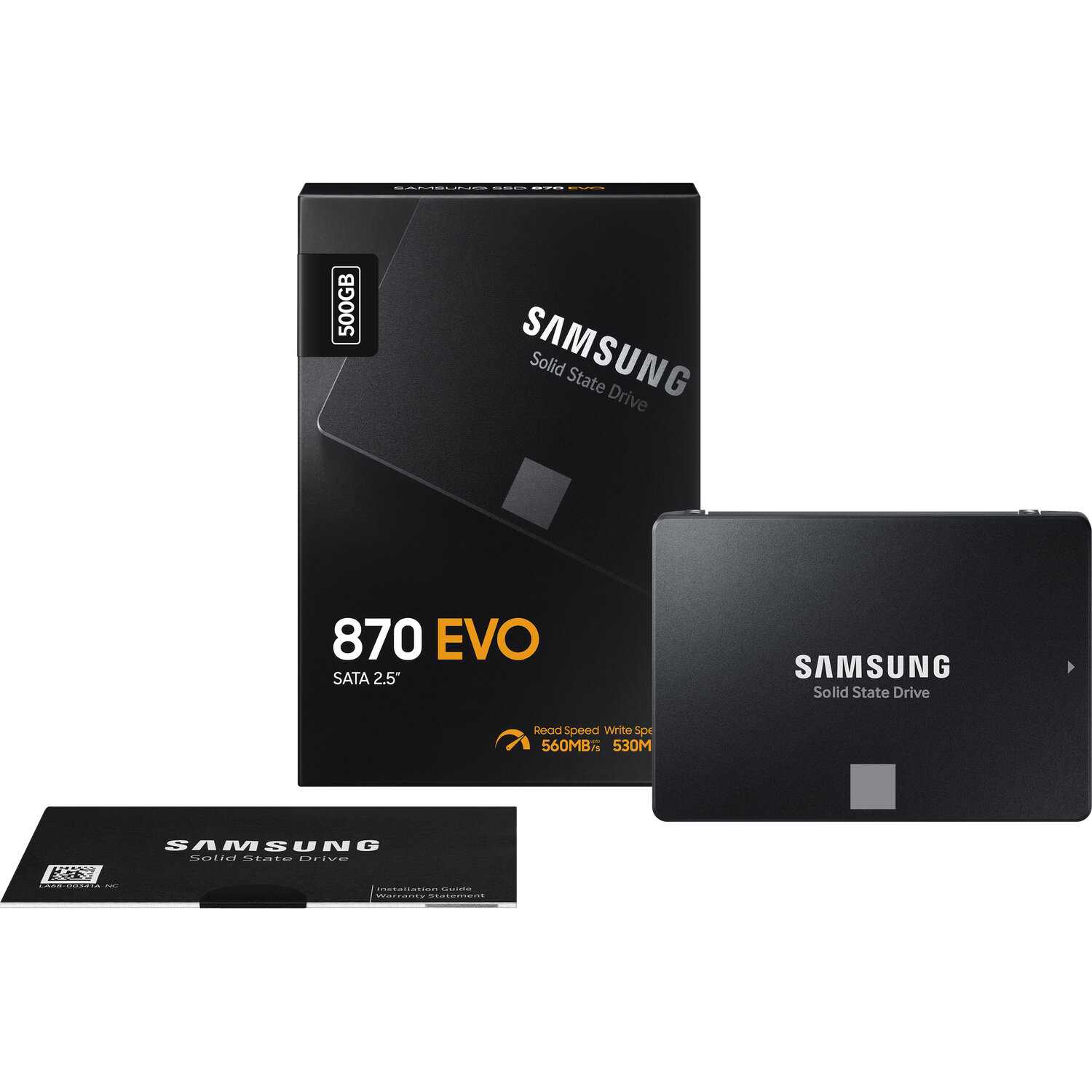 SSD накопитель SAMSUNG 870 EVO 500ГБ, 2.5", SATA III - фото №8