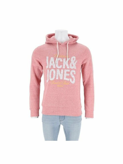 Худи Jack & Jones, размер 48, розовый