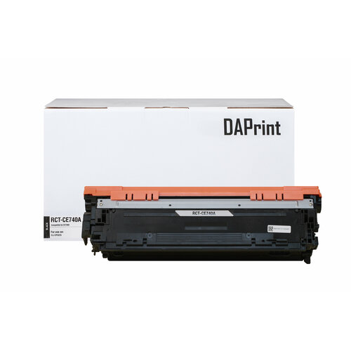 Картридж DAPrint CE740A (307A) для принтера HP, чёрный картридж ce740a 307a black для принтера hp color laserjet cp5225 cp5225dn cp5225n