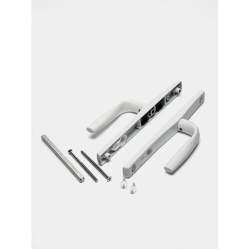 Гарнитур нажимной для ПВХ двери Цвет Белый 2199₽