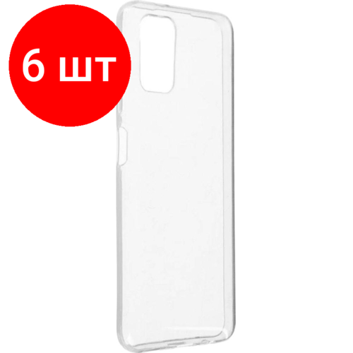 Комплект 6 штук, Чехол накладка силикон Red Line iBox для Samsung Galaxy A03s 4G УТ000026282