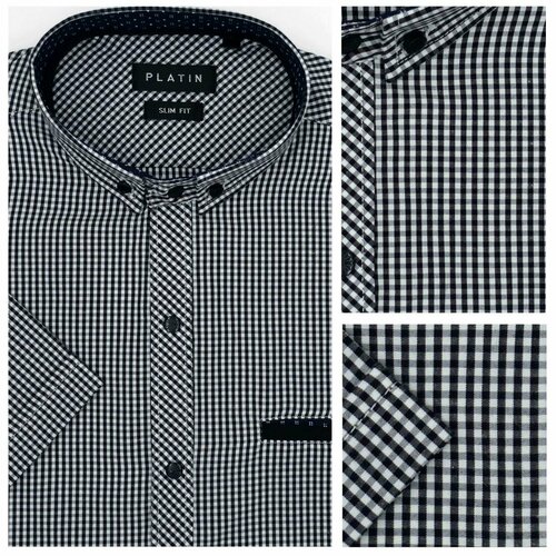 фото Рубашка platin, размер l, черный