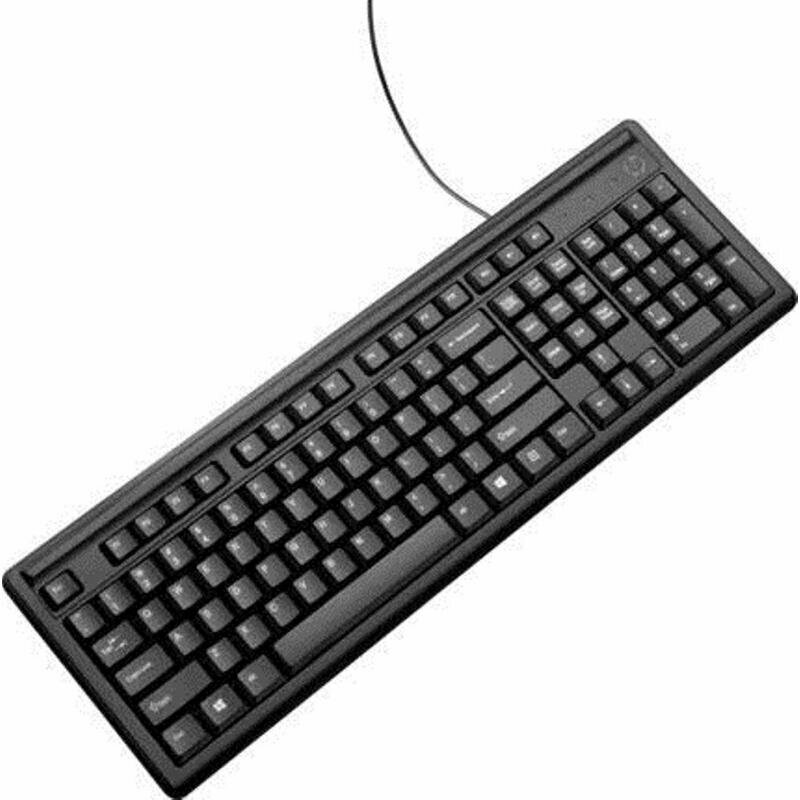 Клавиатура проводная HP Keyboard 100, USB, Черный 2UN30AA - фото №5