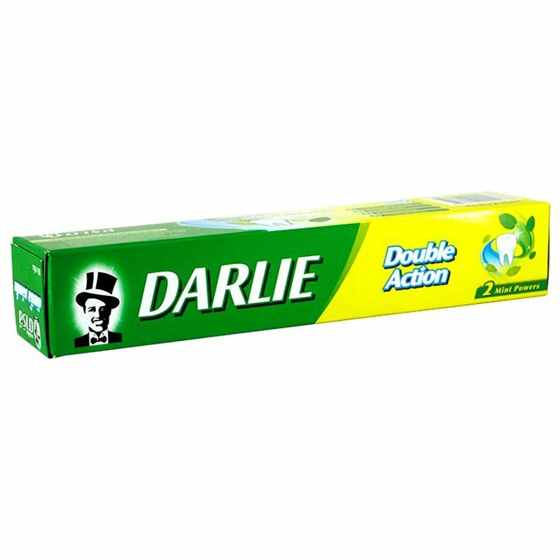 Зубная паста Darlie повседневная отбеливающая Дабл Экшэн с Мятой 85 гр.