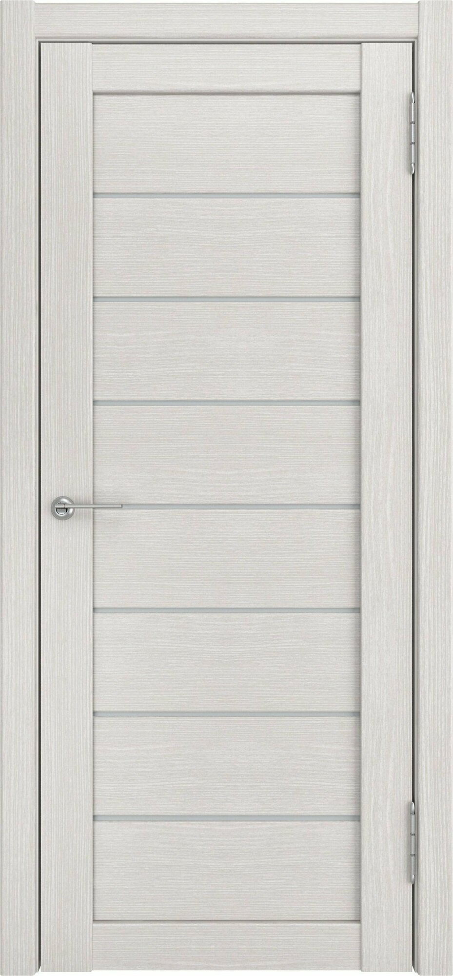 фото Люксор Двери Люксор ЛУ-7 (стекло сатинат) Беленый дуб мелинга 550x1900