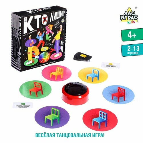 Настольная игра «Кто лишний?», 2-13 игроков, 4+