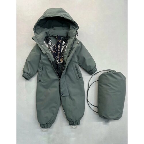 фото Комбинезон размер 80, зеленый без бренда