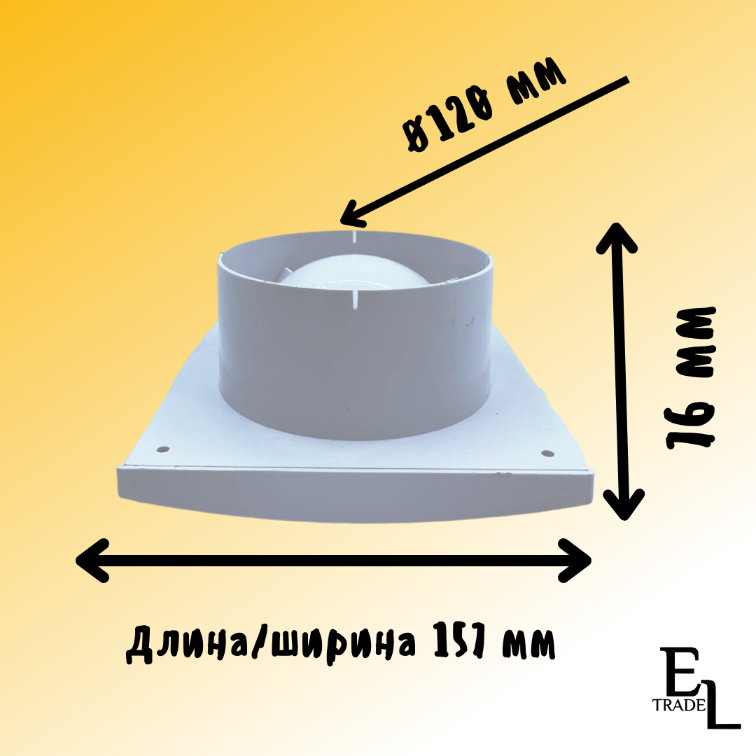 Бытовой настенный вентилятор TDM - фото №4