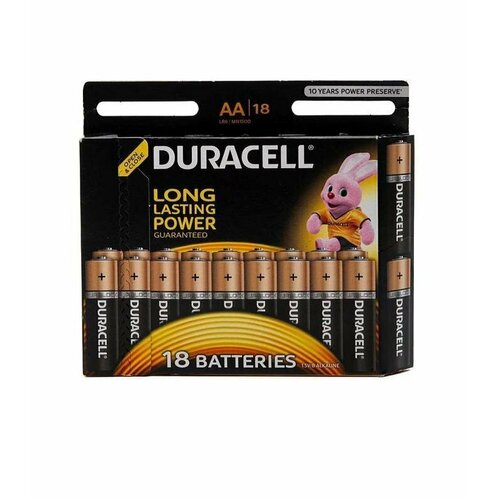 Батарейка Duracell Alkaline MN1500/LR6 АА (комплект из 36 шт)