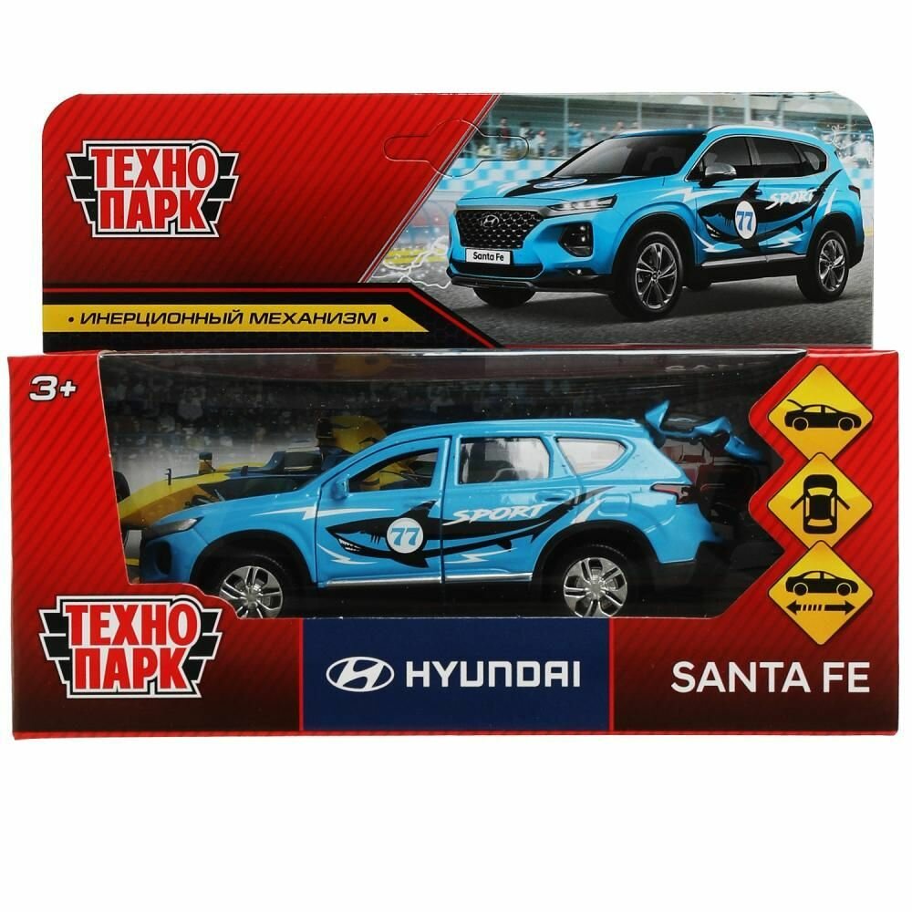 Машина металлическая HYUNDAI sport SANTAFE 2