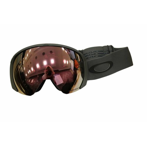 Маска горнолыжная OAKLEY FLIGHT PATH L 711061 Prizm Rose gold iridium, серая, размер L