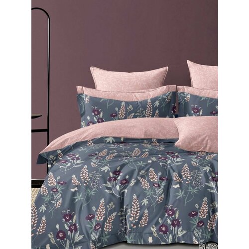 Постельное белье art cotton 0 серый персиковый 3680₽