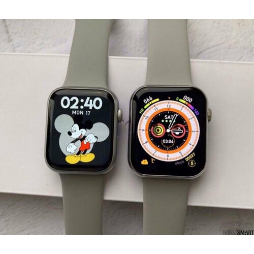 Смарт часы AWatch Series 9 Grey 399000₽