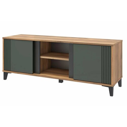 Тумба под ТВ Столлайн Богемия 46304 Дуб бароккоЗелёный 11320₽