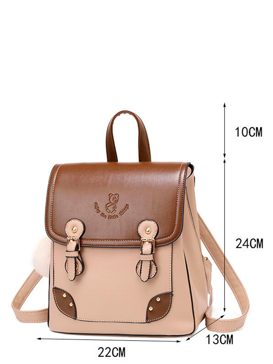 Рюкзак Multibrand B6221-brown - фото №2