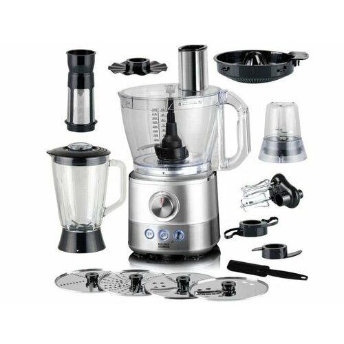 Кухонный комбайн Koliber Multimax X-1800-W 1800 Вт серебристый 2850900₽