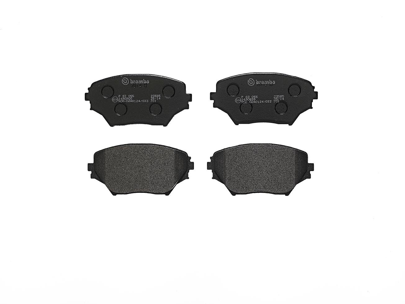 Колодки тормозные дисковые передние FORD USA EXPLORER (U6_) 07/19-> / TOYOTA RAV 4 II (_A2_) 05/00-1