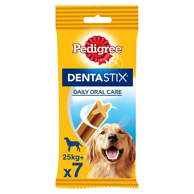 Лакомство для собак Pedigree Denta Stix для крупных пород, 270 г