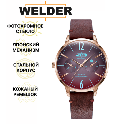 фото Наручные часы welder wwrs103, розовый