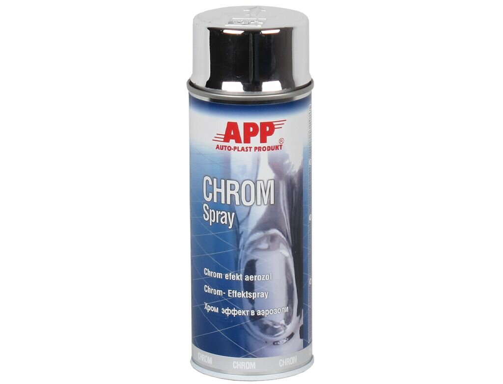 210501 Лак со специальным эффектом APP Chrom Spray серебристый 400мл
