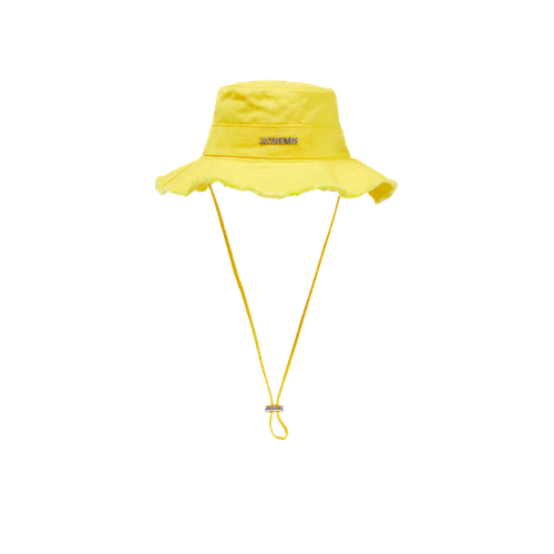 Шляпа Jacquemus Le Bob Artichaut Bucket Hat, размер L, желтый шляпа ведро le bob ovalie jacquemus черный