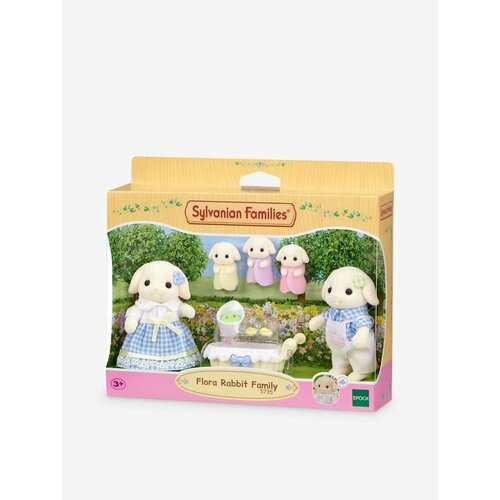 Набор фигурок Epoch Sylvanian Families Семейство кроликов Флора