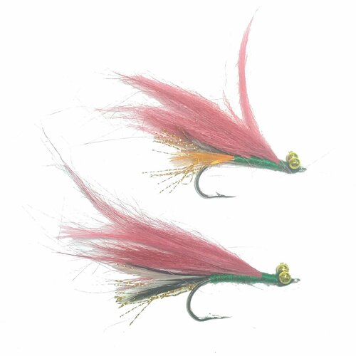 фото Мушка рыболовная (муха, стример). набор 2 штуки. нет бренда