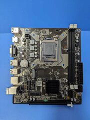 Материнская плата Intel H81 для LGA 1150 с двумя слотами DDR3 1600 МГц
