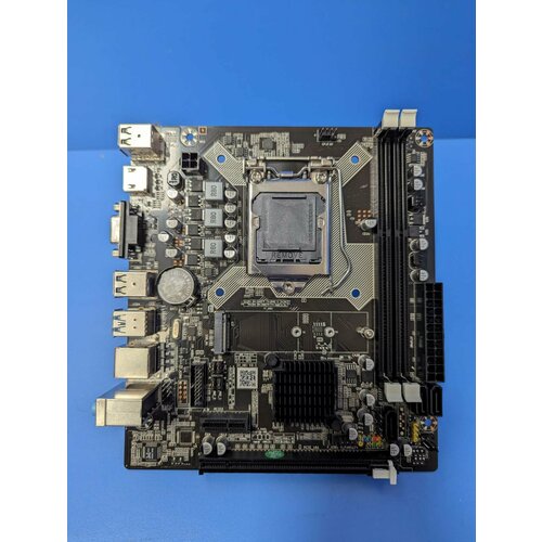 Материнская плата Intel H81 для LGA 1150 с двумя слотами DDR3 1600 МГц 425000₽