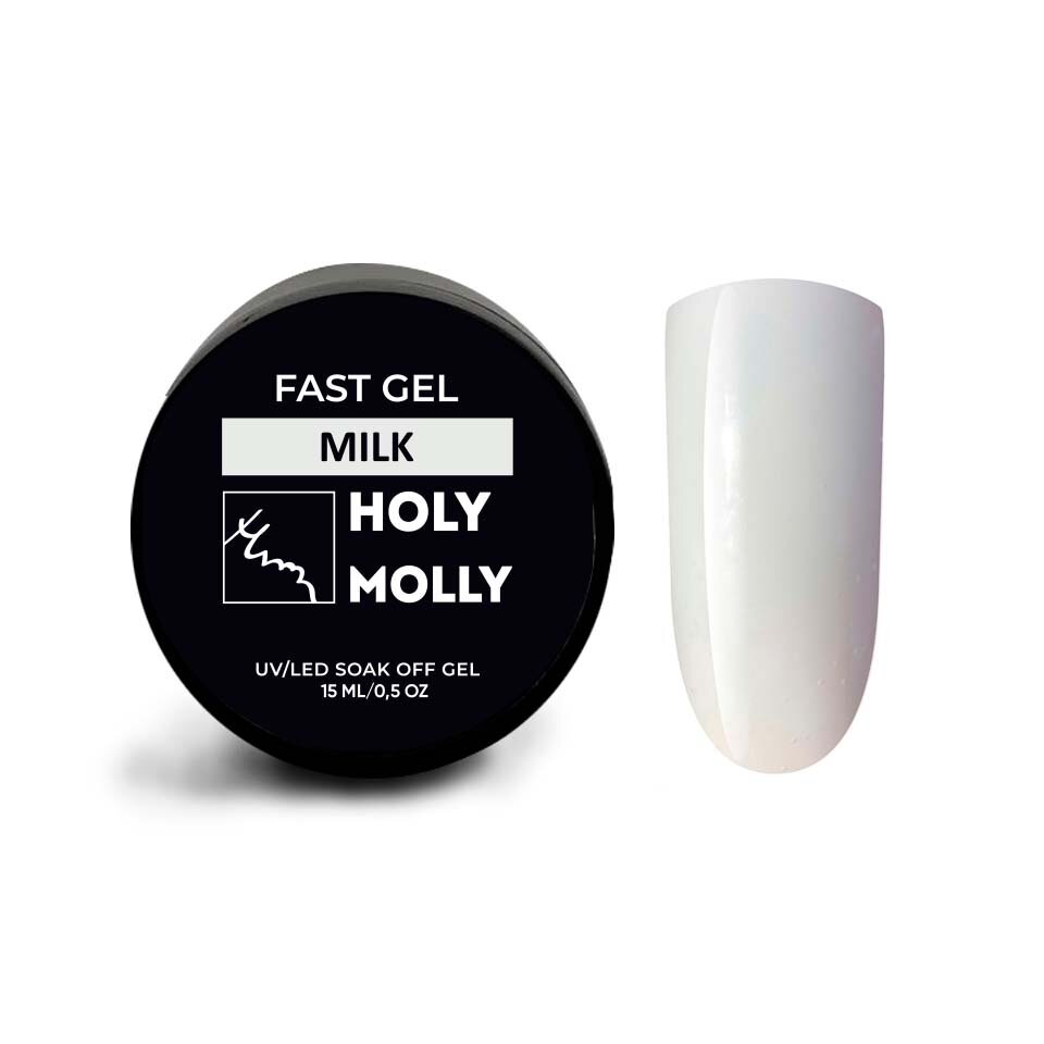 Holy Molly гель FAST GEL MILK 15ml