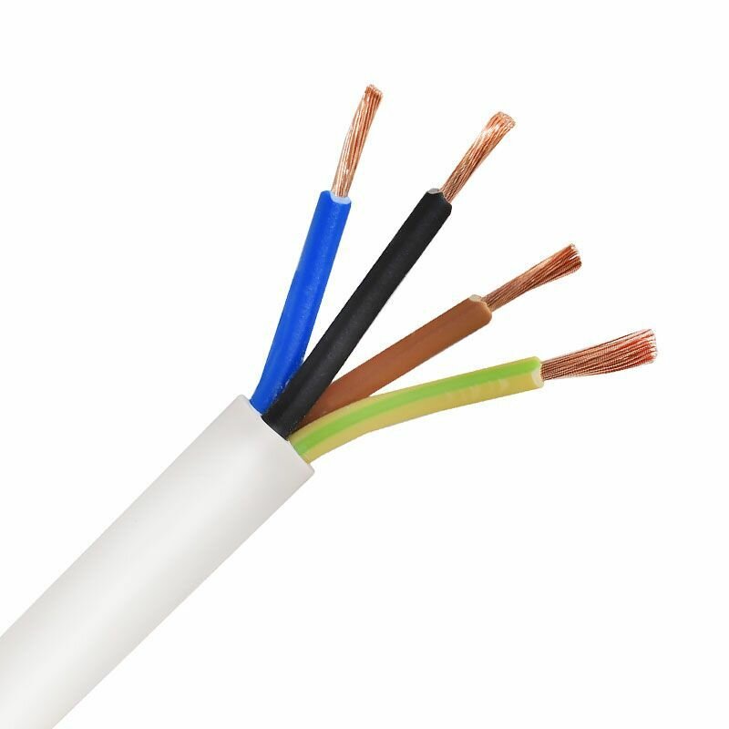 фото Провод термостойкий пркс 4х0,75, (на отрез от 1м)