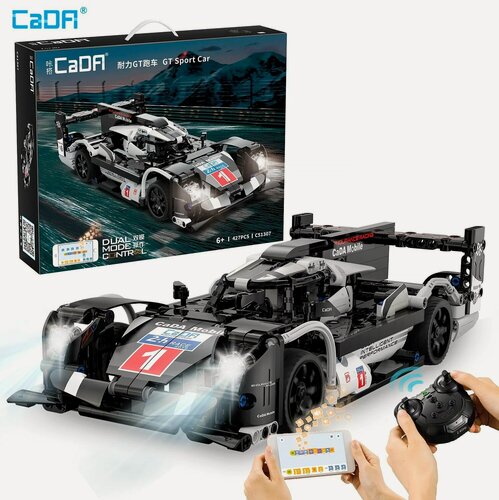 Изображение товара Радиоуправляемый конструктор CADA спортивный автомобиль GT Sport Car (427 деталей) - C51307W