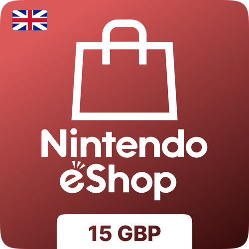 Подарочная карта Nintendo eShop (Великобритания) - 15 GBP