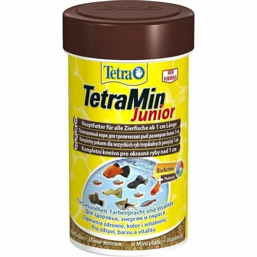 Гранулы для небольших декоративных рыбок Min Mini Granules, 100мл