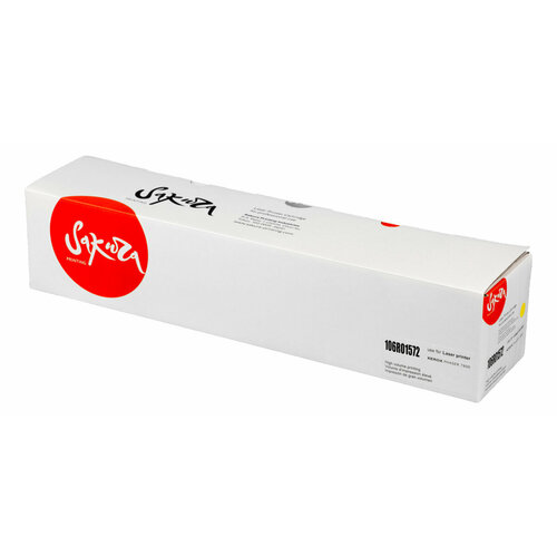Картридж лазерный Sakura 106R01572 желтый 17200 стр. для Xerox (SA106R01572)